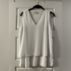 Micheal Kors white tank Size M